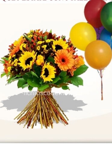 bouquet+palloncini