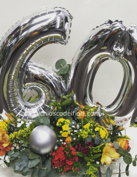 composizione ballon numero