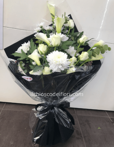 Fascio fiori funebre
