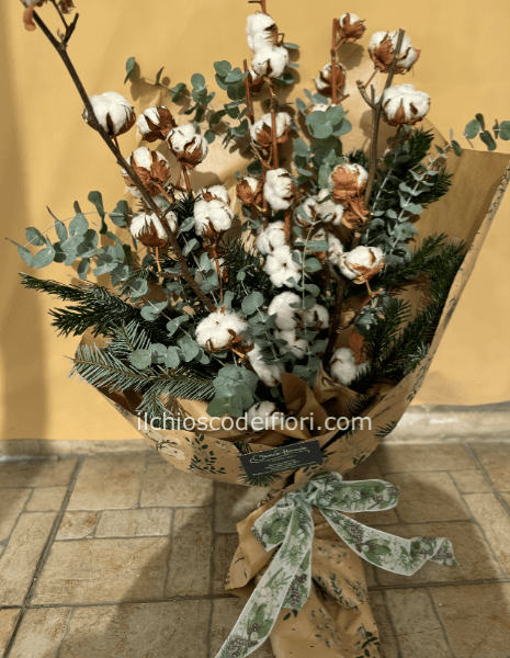 Fascio di fiori di cotone