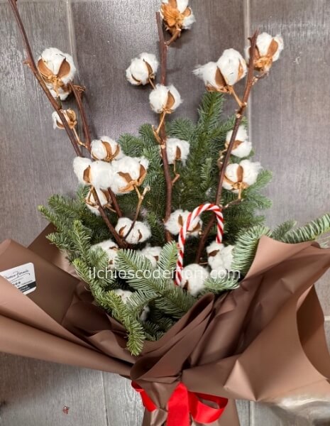 Fascio fiori di cotone 