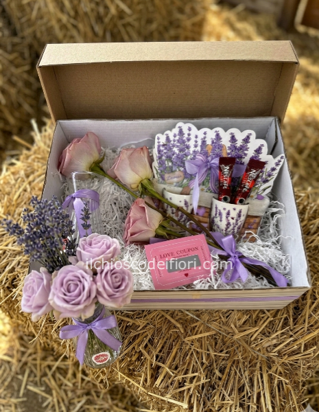 Box festa della mamma lilla 